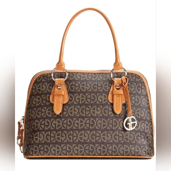 Giani Bernini Block Signature Dome Satchel - Picture 10 of 11